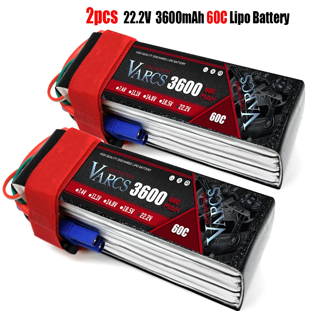 

Литий-полимерные аккумуляторы VARCS 7,4 V 11,1 V 15,2 V 14,8 V 2S 3S 4S 6S 22,2 mAh 3600Mah 5200Mah 6300mAh 6500mAh 6200mAh 6750mAh 8000mAh 7000mAh Mah