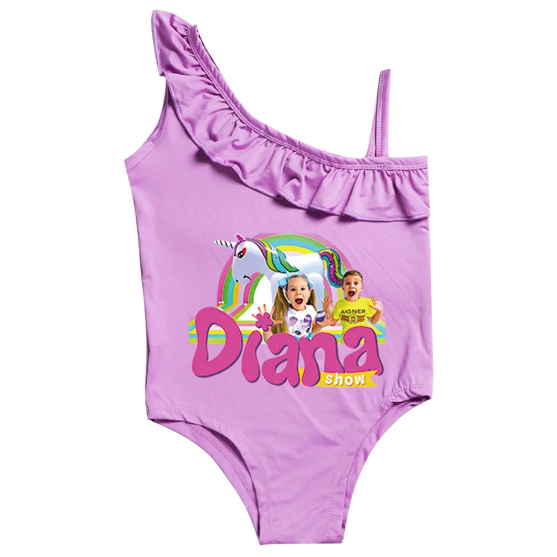 

Новинка, спортивная одежда Diana and Roma, купальник для маленьких девочек, детский цельный купальник, Детская красивая летняя пляжная одежда 2024, купальные костюмы