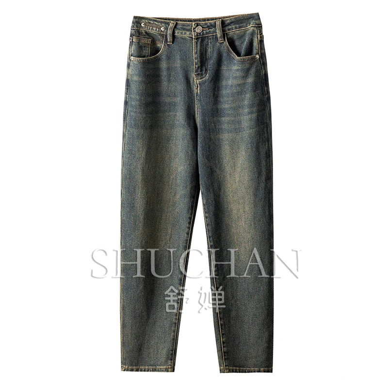 Pantalones Vaqueros Mujer Jeans Women COTTON Polyester Ankle-Length Pants Do Old Harem Pants boyfriend jeans for women
Pantalones Vaqueros Mujer Jeans Women COTTON Polyester Ankle-Length Pants Do Old Harem Pants boyfriend jeans for women