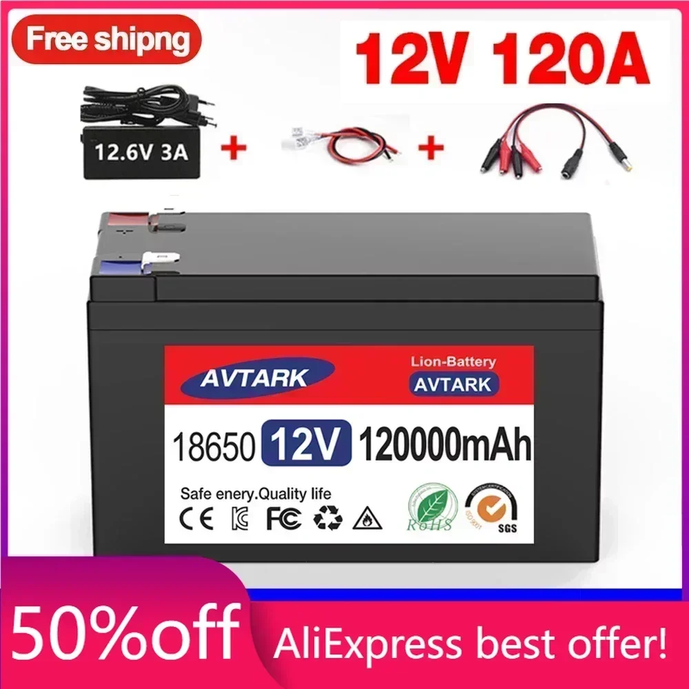 2023 Upgraded 12V 120Ah 18650 lithium battery Built-in BMS pack Rechargeable battery for solar energy electric vehicle battery
2023 Upgraded 12V 120Ah 18650 lithium battery Built-in BMS pack Rechargeable battery for solar energy electric vehicle battery