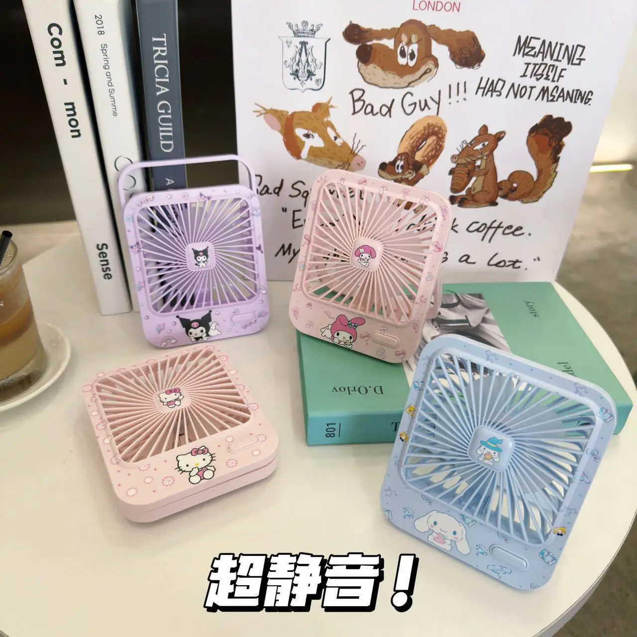 Sanrio My Melody Cinnamoroll Kuromi Hello Kitty Two-Speed Adjustable Desktop Fan Summertime Portability Rechargeable Desktop Fan
Sanrio My Melody Cinnamoroll Kuromi Hello Kitty Two-Speed Adjustable Desktop Fan Summertime Portability Rechargeable Desktop Fan