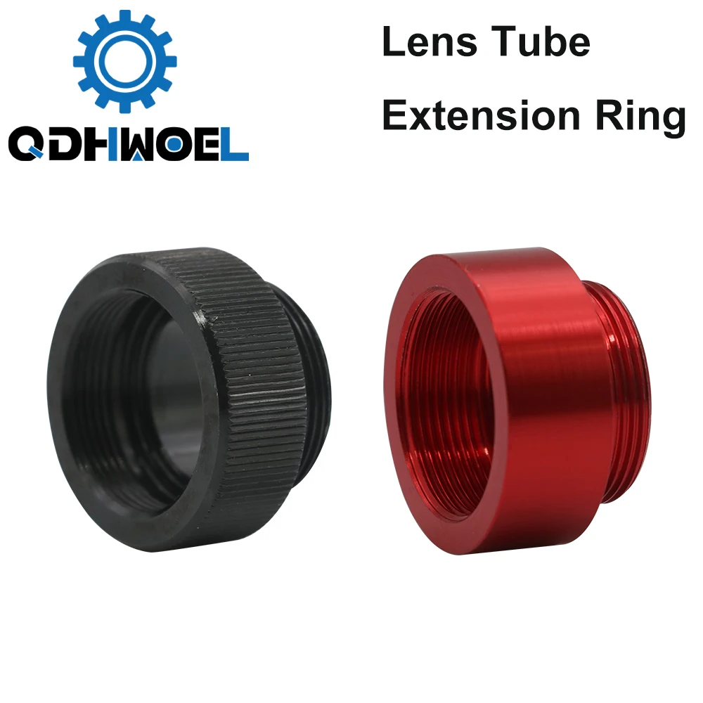 

QDHWOEL Tube Extension Ring CO2 O.D.25mm Lens Tube for D20 F63.5mm/127mm Lens for CO2 Laser Cutting Machine
