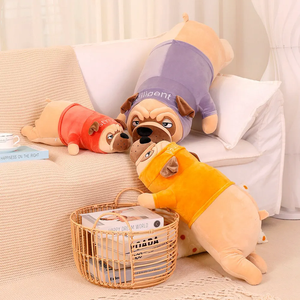 50/70/90cm Simulation Bulldog Dog Plush Pillow Toys Cute Stuffed Animals Puppy with Clothes Soft Plushies Sleeping PillowCushion
50/70/90cm Simulation Bulldog Dog Plush Pillow Toys Cute Stuffed Animals Puppy with Clothes Soft Plushies Sleeping PillowCushion