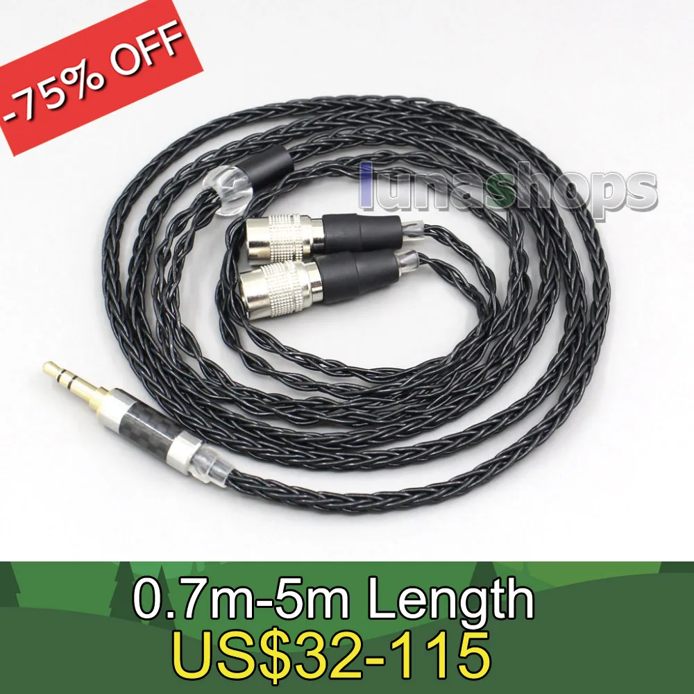 2.5mm 3.5mm XLR Balanced 8 Core OCC Silver Mixed Headphone Cable For Mr Speakers Ether Alpha Dog Prime LN006449
2.5mm 3.5mm XLR Balanced 8 Core OCC Silver Mixed Headphone Cable For Mr Speakers Ether Alpha Dog Prime LN006449