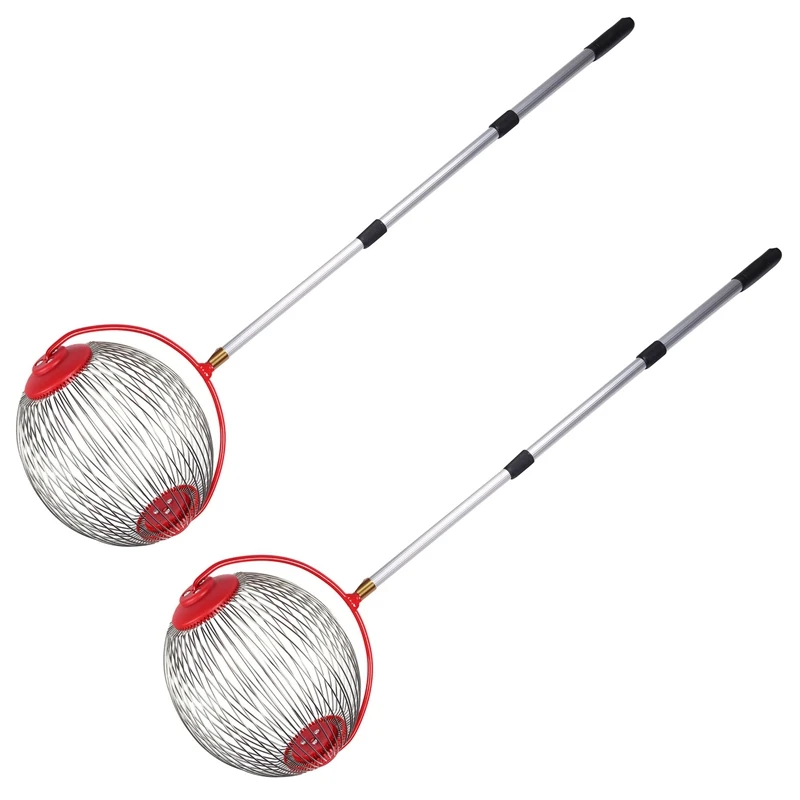2X Rolling Nut Harvester Ball Picker Adjustable Nut Gatherer Adjustable Collect Walnuts Pecans Crab Apples
2X Rolling Nut Harvester Ball Picker Adjustable Nut Gatherer Adjustable Collect Walnuts Pecans Crab Apples