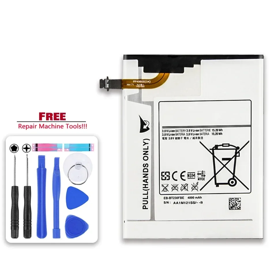 

Tablet Battery EB-BT230FBE For Samsung Galaxy Tab 4 7.0 7.0" T230 T231 T235 SM-T230 SM-T231 SM-T235 Battery 4000mAh