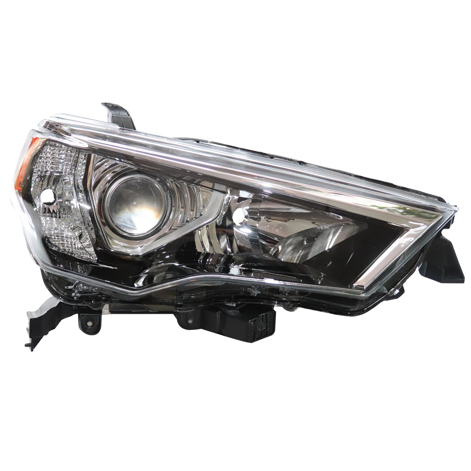 

Right Headlight For 2014-2020 Toyota 4Runner Chrome RH Factory Passenger Side Headlamp