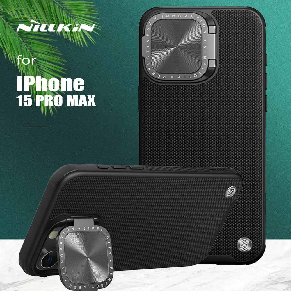 Чехол Nillkin для iPhone 15 Pro Max, текстурированный нейлоновый чехол с подставкой для камеры, чехол для iPhone 15 Pro / 15 Pro Max, крышка объектива
Чехол Nillkin для iPhone 15 Pro Max, текстурированный нейлоновый чехол с подставкой для камеры, чехол для iPhone 15 Pro / 15 Pro Max, крышка объектива