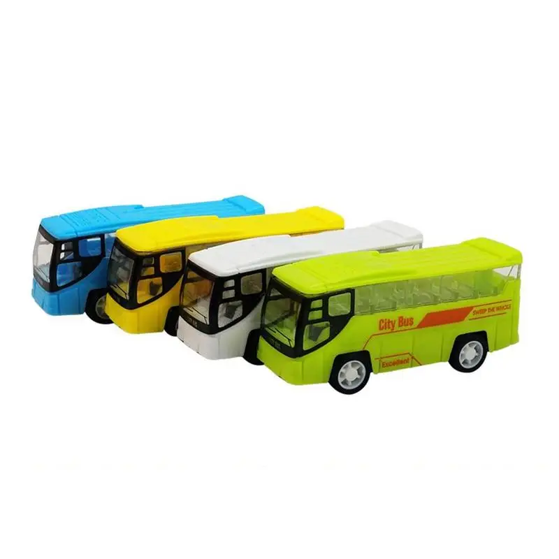 City Bus Model Pull Back Toy Mini Portable Cartoon Plastic Puzzle Toy Car Model For Children 4 Colors Random Delivery
City Bus Model Pull Back Toy Mini Portable Cartoon Plastic Puzzle Toy Car Model For Children 4 Colors Random Delivery