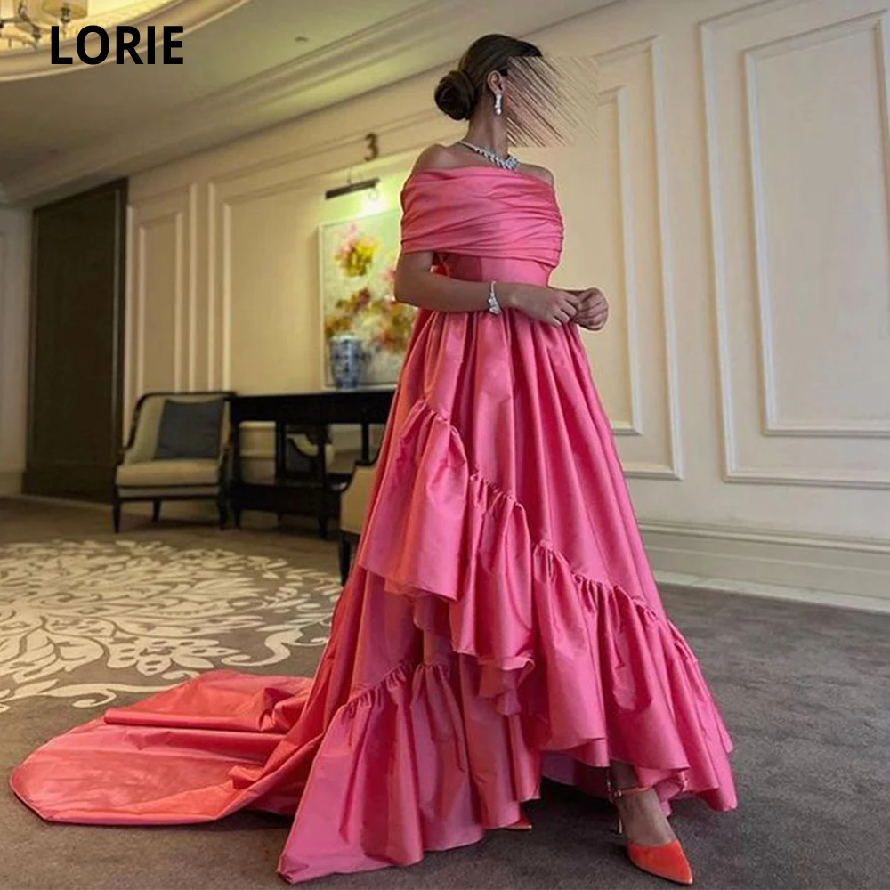 LORIE Elegant Arabic Fuchsia Taffeta Long Prom Dresses 2022 Strapless Sweep Train Beach Evening Party Dresses Formal Prom Gowns
LORIE Elegant Arabic Fuchsia Taffeta Long Prom Dresses 2022 Strapless Sweep Train Beach Evening Party Dresses Formal Prom Gowns