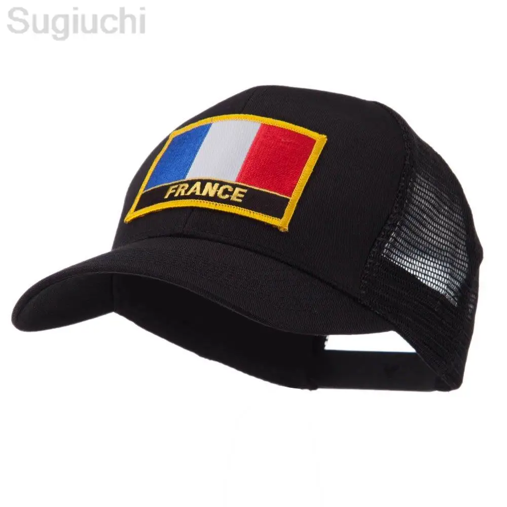 France Flag Embroidery Plain Mesh Baseball Cap Adjustable Snapback Hats Women Men Hip Hop Trucker Streetwear Dad Hat
France Flag Embroidery Plain Mesh Baseball Cap Adjustable Snapback Hats Women Men Hip Hop Trucker Streetwear Dad Hat