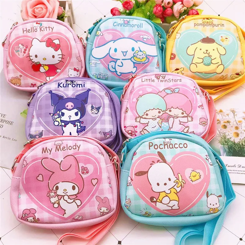 Sanrio Cinnamoroll Детская сумка через плечо Kawaii Hello Kitty Kuromi понравико сумки через плечо ПУ сменный кошелек студенческие подарки для девочек
Sanrio Cinnamoroll Детская сумка через плечо Kawaii Hello Kitty Kuromi понравико сумки через плечо ПУ сменный кошелек студенческие подарки для девочек