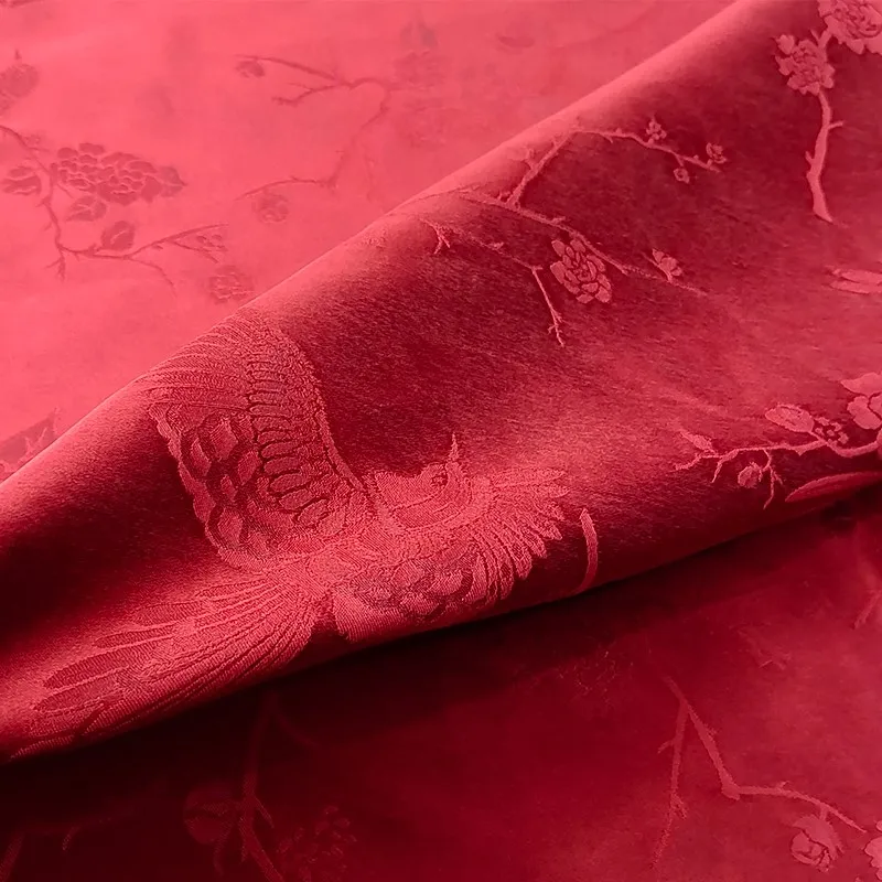40 M Xiangyun Yarn Heavy Satin 100% Mulberry Silk Fabric Dress Cheongsam Wedding
40 M Xiangyun Yarn Heavy Satin 100% Mulberry Silk Fabric Dress Cheongsam Wedding