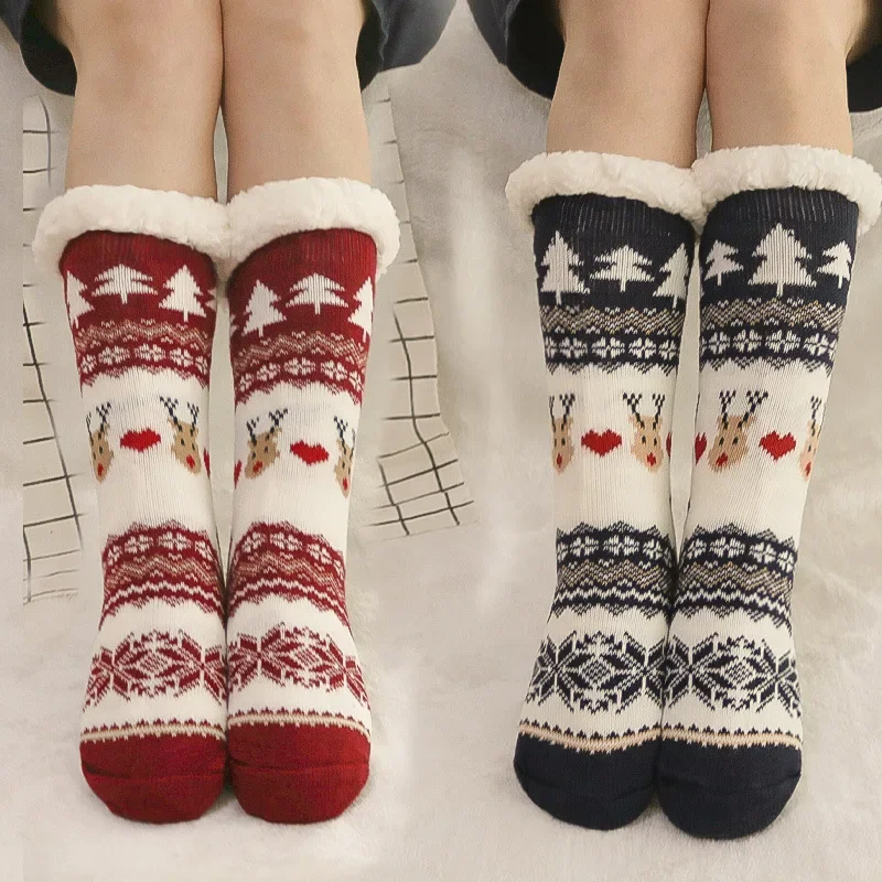 Cross Border Christmas Floor Socks Adult Home Sleeping Slippers Leg Covers Non-slip Women's Home Carpet Socks
Cross Border Christmas Floor Socks Adult Home Sleeping Slippers Leg Covers Non-slip Women's Home Carpet Socks