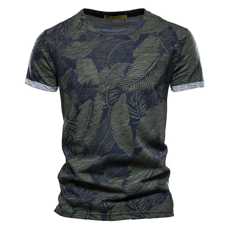 Men's Short Sleeved Casual T-shirt, 3D Printed Hawaiian Leaf Style Retro Street Fashion Shirt, Summer Quick Drying Oversized Top
Men's Short Sleeved Casual T-shirt, 3D Printed Hawaiian Leaf Style Retro Street Fashion Shirt, Summer Quick Drying Oversized Top