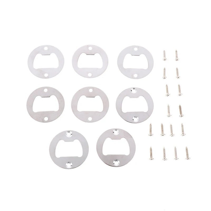 1pcs/8pcs Round Bottle Opener Insert 40mm Wine Beer Opener Bar Home Kitchen Party Supplies Drinking Accessories with Screws
1pcs/8pcs Round Bottle Opener Insert 40mm Wine Beer Opener Bar Home Kitchen Party Supplies Drinking Accessories with Screws