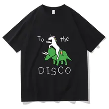 To The Disco Tshirt Cute Unicorn Triceratops Pattern Print T-shirt Funny Men Women Tees Unisex Pure Cotton T Shirts Man Clothes
To The Disco Tshirt Cute Unicorn Triceratops Pattern Print T-shirt Funny Men Women Tees Unisex Pure Cotton T Shirts Man Clothes