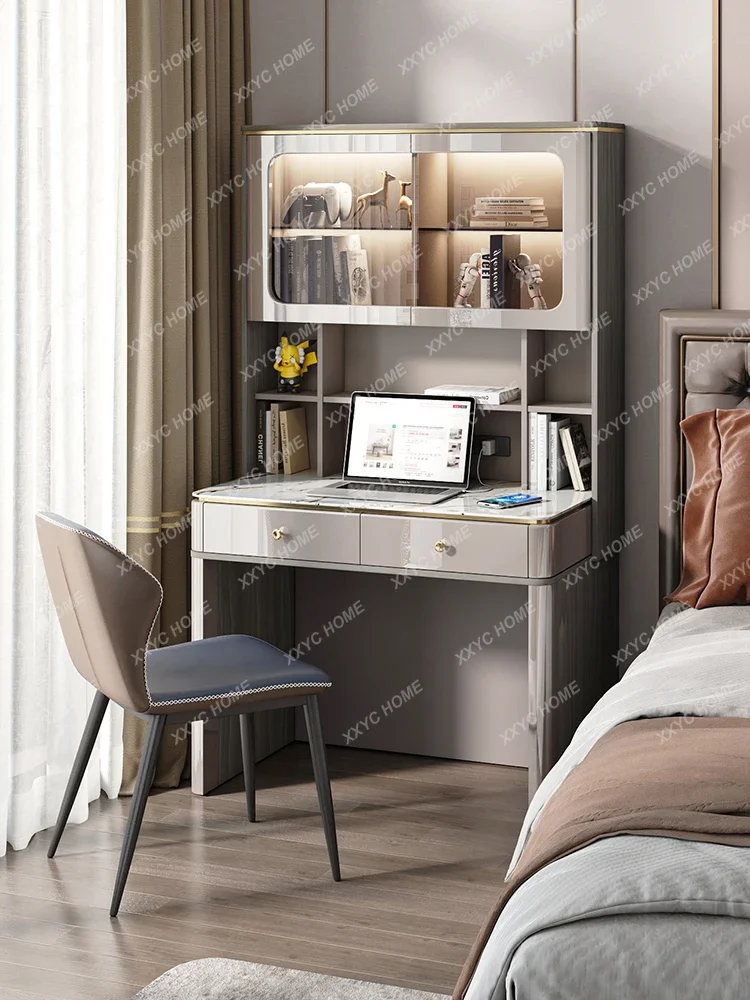 Desk Student Household Light Luxury Modern Bookshelf Bookcase Integrated Small Apartment Bedroom Writing Computer Desk
Desk Student Household Light Luxury Modern Bookshelf Bookcase Integrated Small Apartment Bedroom Writing Computer Desk