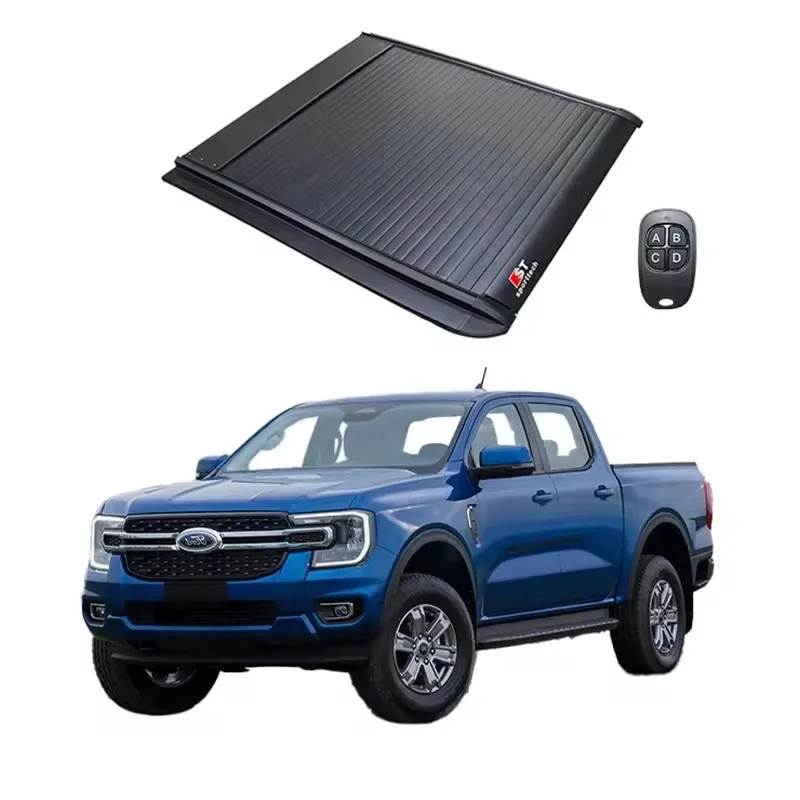 Roller Lid Truck Pick Up Bed Cover Tonneau Cover Electric Aluminium Alloy for Ford Ranger Wildtrak
Roller Lid Truck Pick Up Bed Cover Tonneau Cover Electric Aluminium Alloy for Ford Ranger Wildtrak