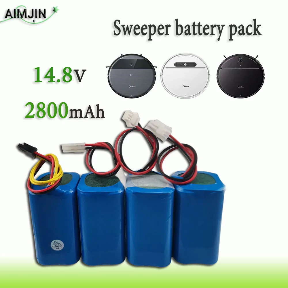 New 14.8V 2800mAh Li-ion Battery For Sweeper Robot Vacuum Cleaner Accessories
New 14.8V 2800mAh Li-ion Battery For Sweeper Robot Vacuum Cleaner Accessories