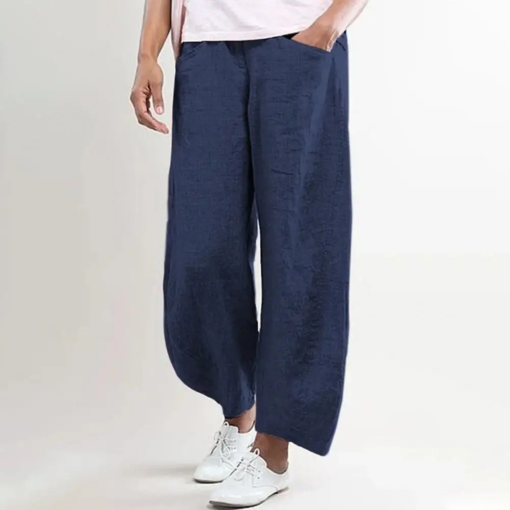Loose Fit Trousers Elegant Wide Leg Trousers for Women High Waist Flowy Dress Pants Business Workwear Solid Color Loose Fit
Loose Fit Trousers Elegant Wide Leg Trousers for Women High Waist Flowy Dress Pants Business Workwear Solid Color Loose Fit