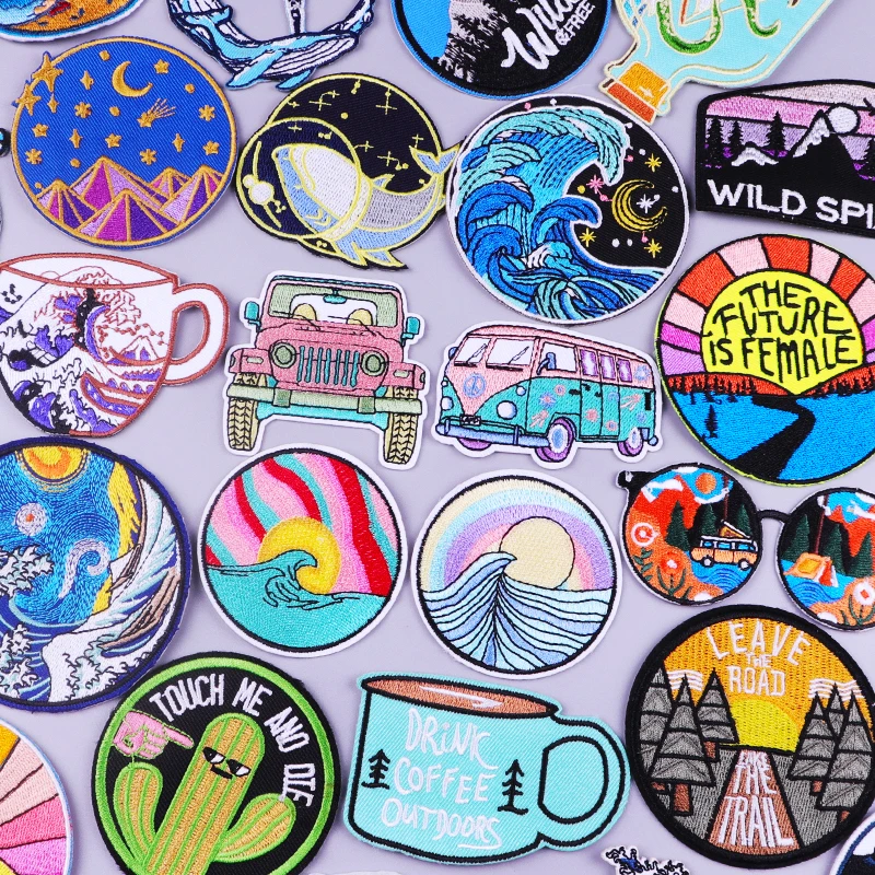 Нашивки с вышивкой, термоклейкие нашивки на одежду 
Нашивки с вышивкой, термоклейкие нашивки на одежду