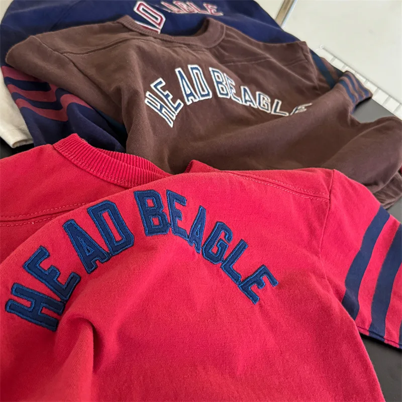2025 Autumn New Children Long Sleeve T Shirts Boys Girls Letter Embroidery Cotton Tops Kids Casual Sweatshirt Bottoming Shirt 39 Sfc07574e06dd437eb70fbfbce53d59adX