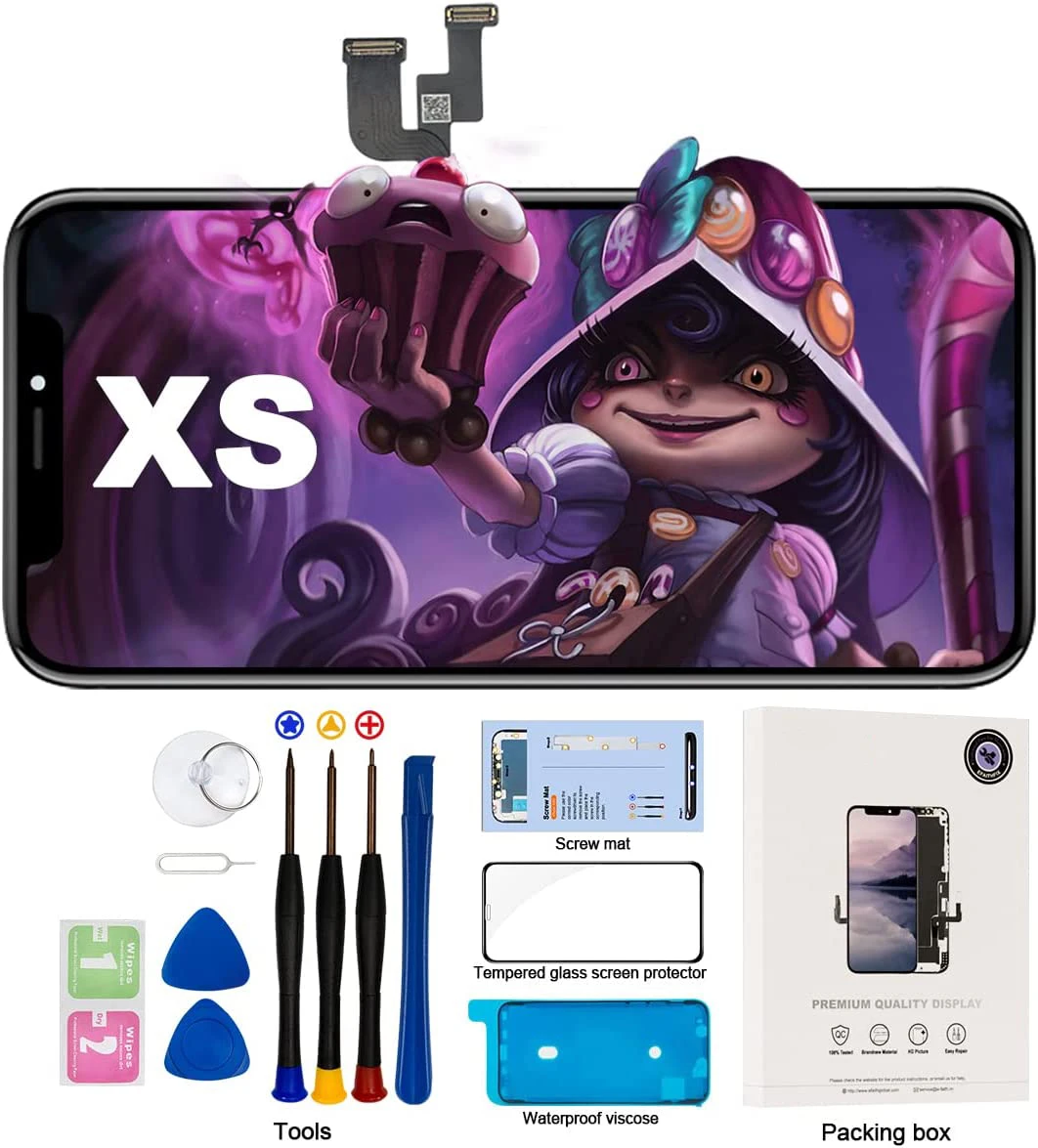 Высококачественный ЖК-дисплей AAA для iPhone XS incell, сенсорный экран для IPhone XS, дигитайзер, запасные части в сборе
Высококачественный ЖК-дисплей AAA для iPhone XS incell, сенсорный экран для IPhone XS, дигитайзер, запасные части в сборе