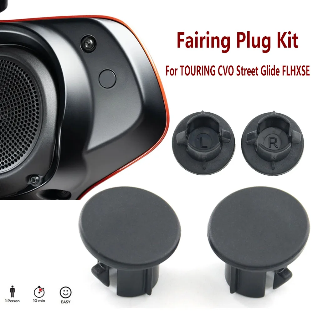 Motorcycle A Pair Fairing Mirror Hole Plugs Black For Harley TOURING Street Glide CVO 121 117 FLHXSE FLHX 2023 2024
Motorcycle A Pair Fairing Mirror Hole Plugs Black For Harley TOURING Street Glide CVO 121 117 FLHXSE FLHX 2023 2024