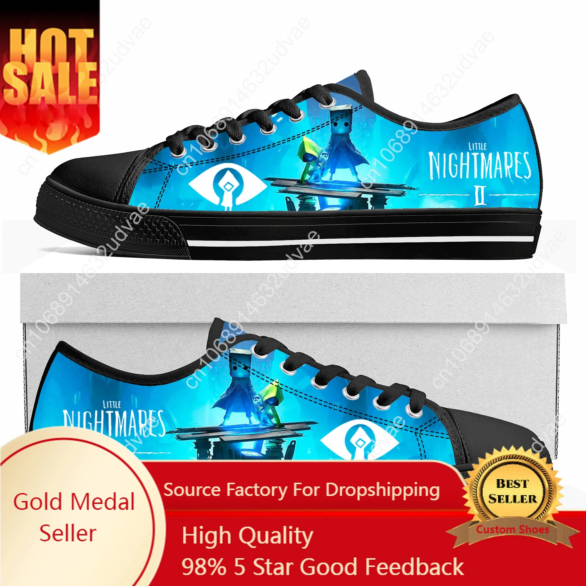 Hot Game Little Nightmares Anime Low Top Sneakers Mens Womens Teenager High Quality Canvas Sneaker Couple Shoes Custom Shoe
Hot Game Little Nightmares Anime Low Top Sneakers Mens Womens Teenager High Quality Canvas Sneaker Couple Shoes Custom Shoe