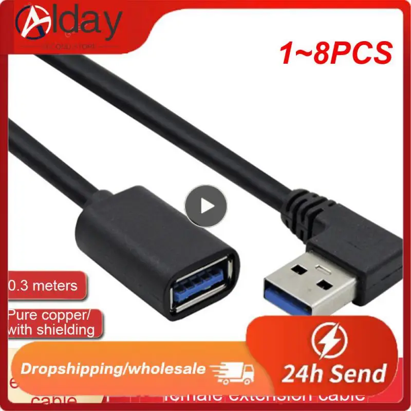 1 ~ 8 шт. Удлинительный Кабель USB 3,0 штекер-гнездо под прямым углом 90 градусов адаптер USB вверх/вниз/влево/вправо кабель USB 0,2 м 
1 ~ 8 шт. Удлинительный Кабель USB 3,0 штекер-гнездо под прямым углом 90 градусов адаптер USB вверх/вниз/влево/вправо кабель USB 0,2 м
