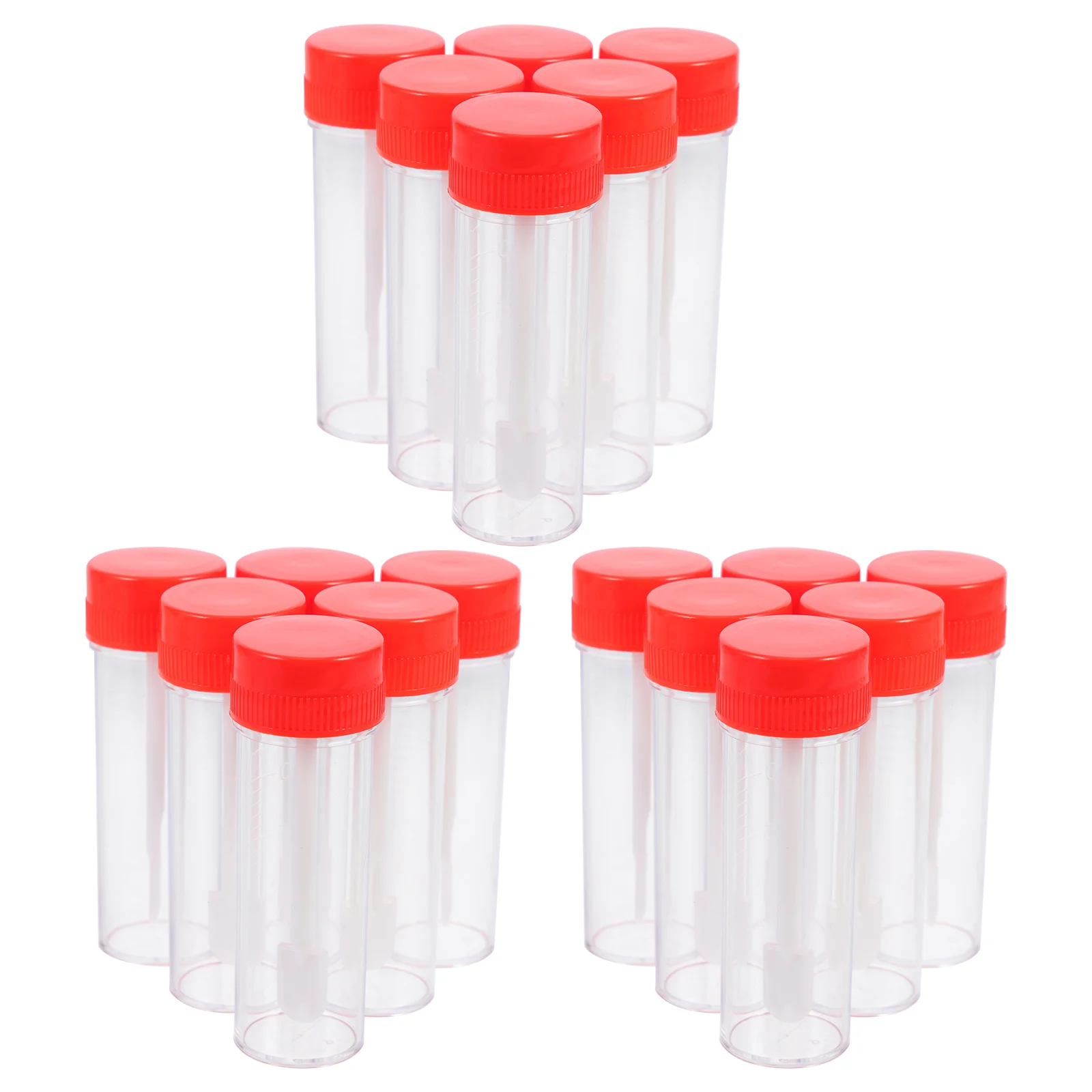 20 Pcs Liquid Measuring Cups Stool Sampling Tube Plastic Specimen Container Sample Collection Medical Test Testing Tools Tubes
20 Pcs Liquid Measuring Cups Stool Sampling Tube Plastic Specimen Container Sample Collection Medical Test Testing Tools Tubes