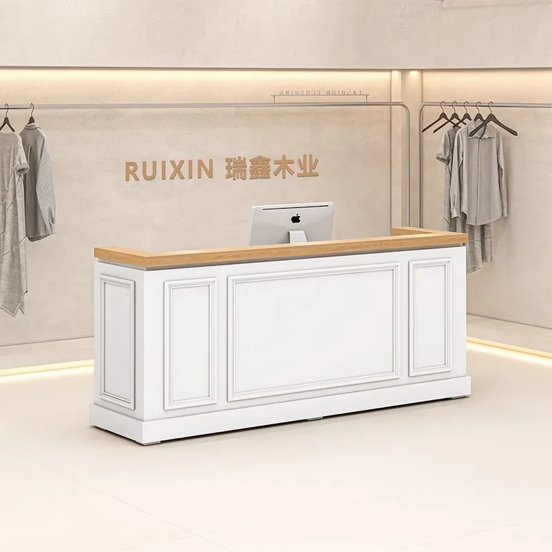 White Small Reception Desk Restaurant Modern Mobile Information Reception Desk Simple Mobile Escritorio Luxury Furniture
White Small Reception Desk Restaurant Modern Mobile Information Reception Desk Simple Mobile Escritorio Luxury Furniture