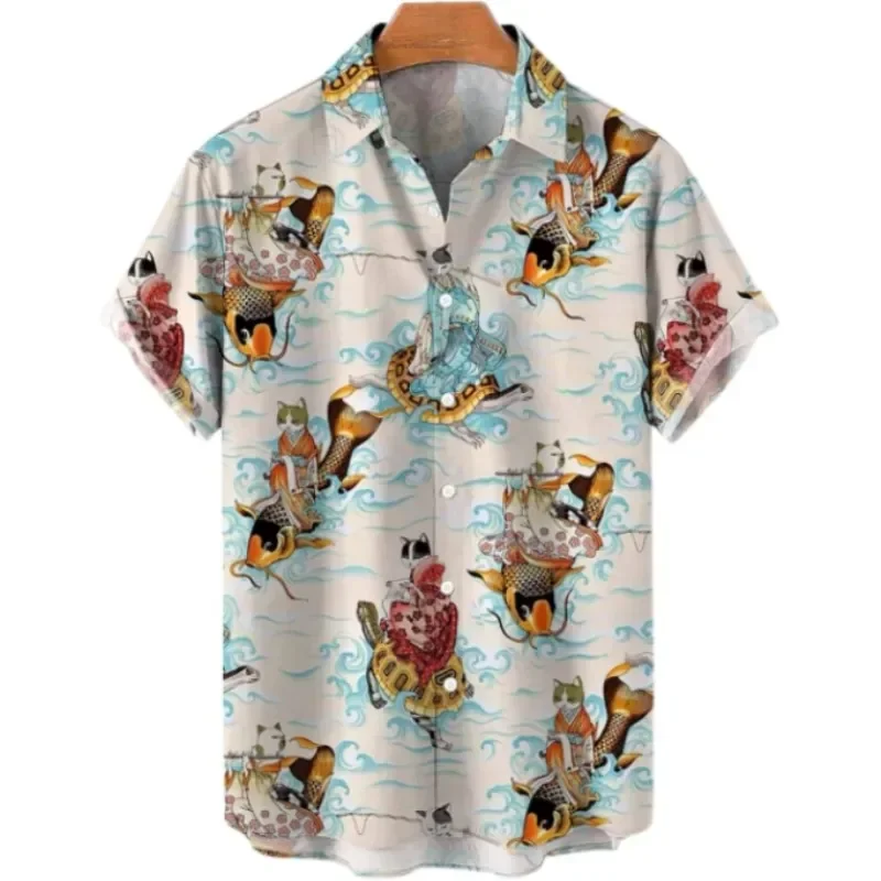 2024 Summer Y2k Casual Hawaiian Men's Shirt Printed Large Size Fashion Resort Prayer Viking Skull Society Street Wear
2024 Summer Y2k Casual Hawaiian Men's Shirt Printed Large Size Fashion Resort Prayer Viking Skull Society Street Wear