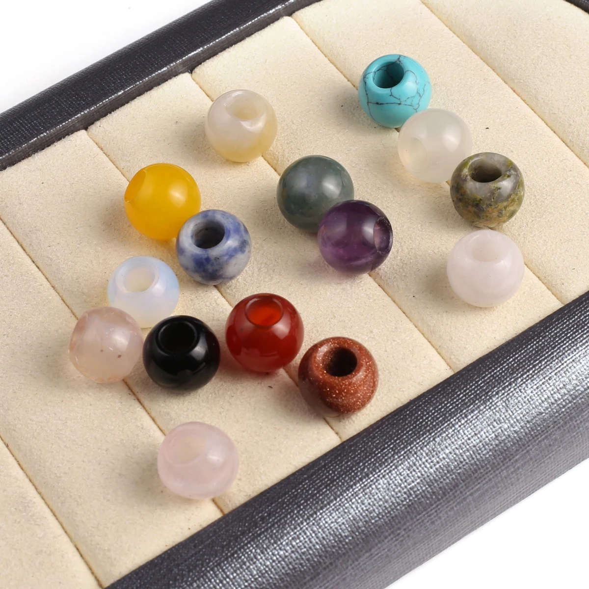 5pcs Natural Stone Big Hole Bead Abacus Shape Agates Loose Beaded for Making DIY Jewelry Necklace Bracelet Accessories Wholesale
5pcs Natural Stone Big Hole Bead Abacus Shape Agates Loose Beaded for Making DIY Jewelry Necklace Bracelet Accessories Wholesale