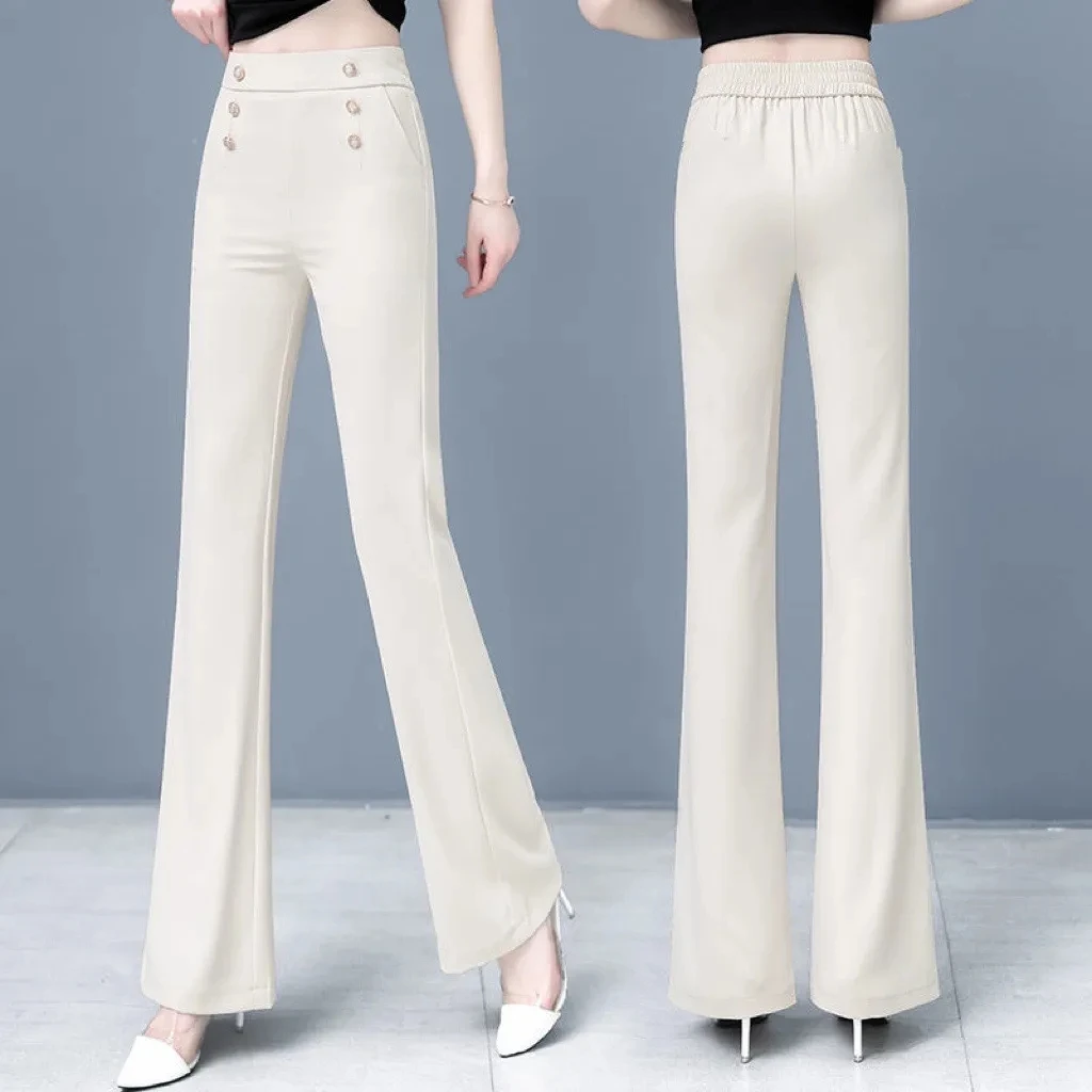 Lap-up Pants Womens 2022 Spring Autumn New Fashion All-match Casual Straight-leg Pants Women Large Size High Waist Slim Trousers
Lap-up Pants Womens 2022 Spring Autumn New Fashion All-match Casual Straight-leg Pants Women Large Size High Waist Slim Trousers