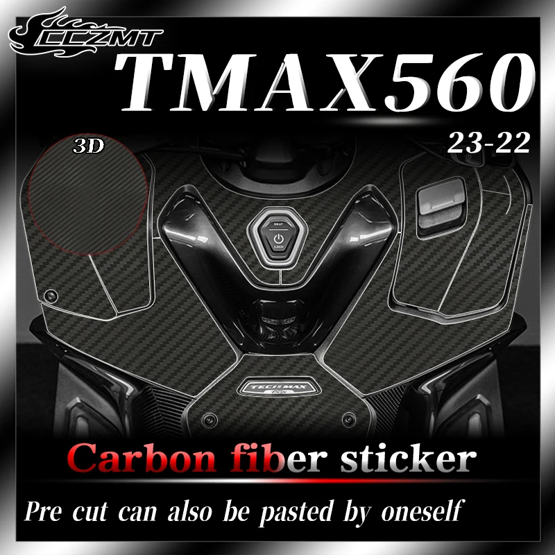 Carbon fiber 3D protective stickers body decoration accessories modification stickers For Yamaha TMAX560 2022 2023
Carbon fiber 3D protective stickers body decoration accessories modification stickers For Yamaha TMAX560 2022 2023