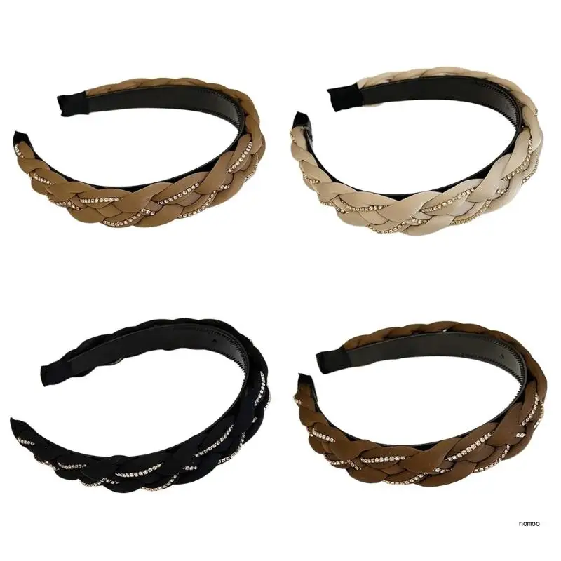 Eye Catching Braided Headband Wedding Headpiece Headwear Fashionable Hairband Hair Accessories for Women and Girl
Eye Catching Braided Headband Wedding Headpiece Headwear Fashionable Hairband Hair Accessories for Women and Girl