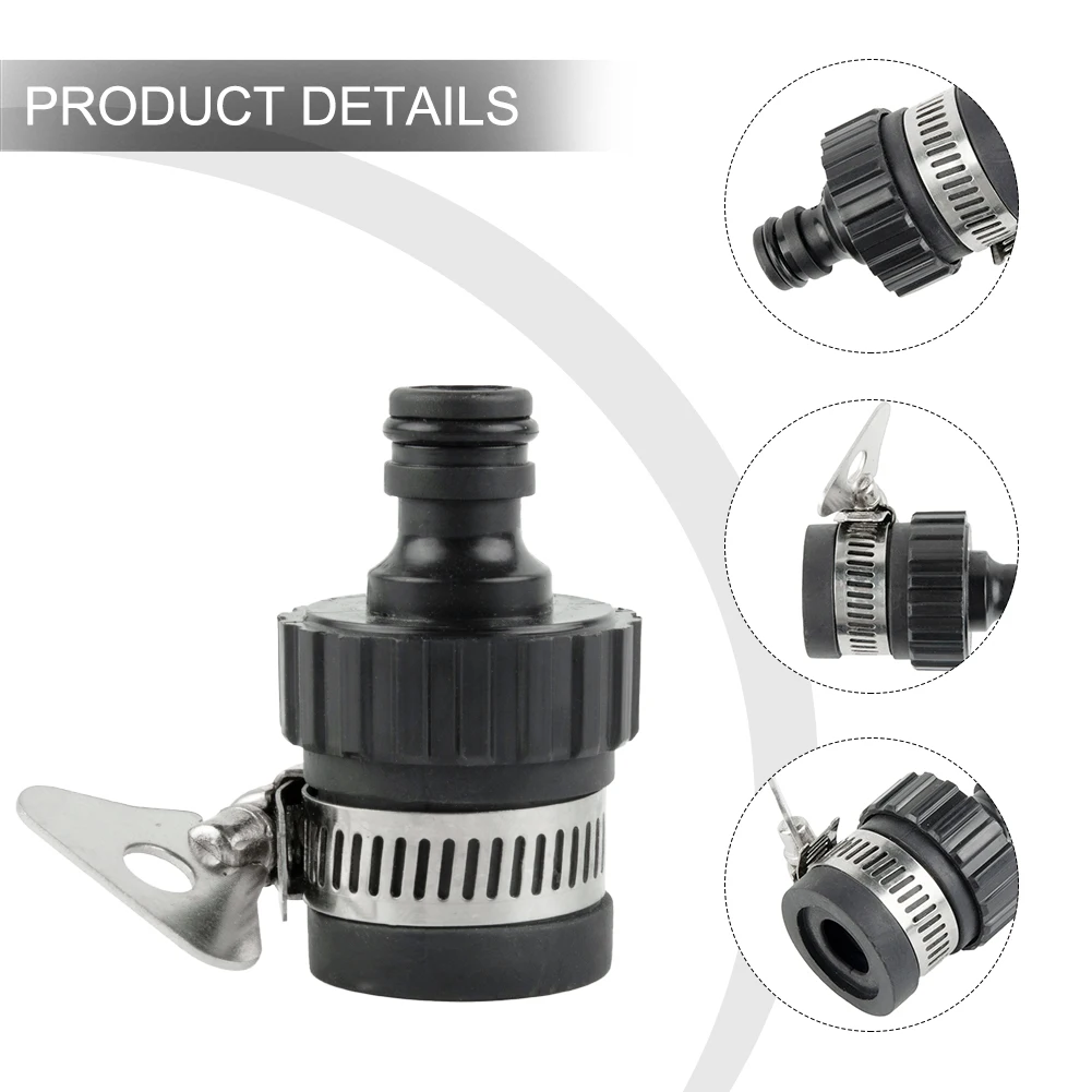 Durable Kitchen Mixer Tap Hose Connector Leak Proof Adjustable Stainless Steel Clip Suitable for Gardening and Cleaning Work
Durable Kitchen Mixer Tap Hose Connector Leak Proof Adjustable Stainless Steel Clip Suitable for Gardening and Cleaning Work