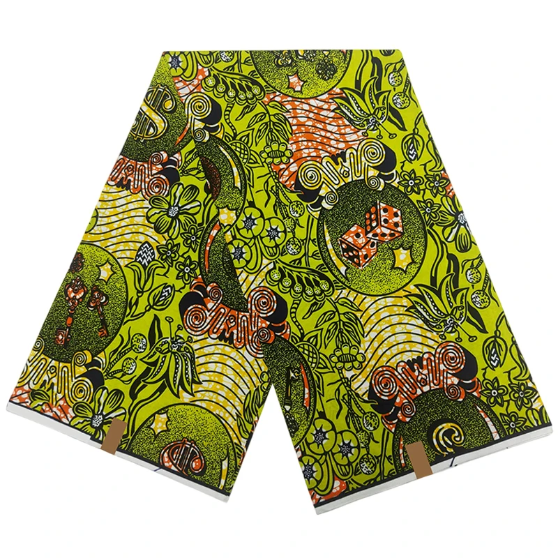 Fashion African Wax Print Fabric New Design Ankara Nigerian 6 Yards/lot 100% Cotton Batik Material Fabrics For Sewing HS0408
Fashion African Wax Print Fabric New Design Ankara Nigerian 6 Yards/lot 100% Cotton Batik Material Fabrics For Sewing HS0408