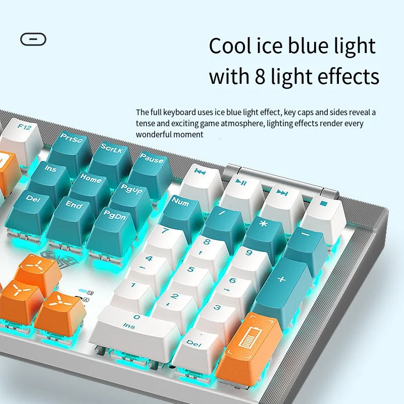 2.4G Wireless Bluetooth Mechanical Keyboard Mouse Combos Green Axis Three Mode Gaming Esports Desktop Wired Keyboard Mouse
2.4G Wireless Bluetooth Mechanical Keyboard Mouse Combos Green Axis Three Mode Gaming Esports Desktop Wired Keyboard Mouse