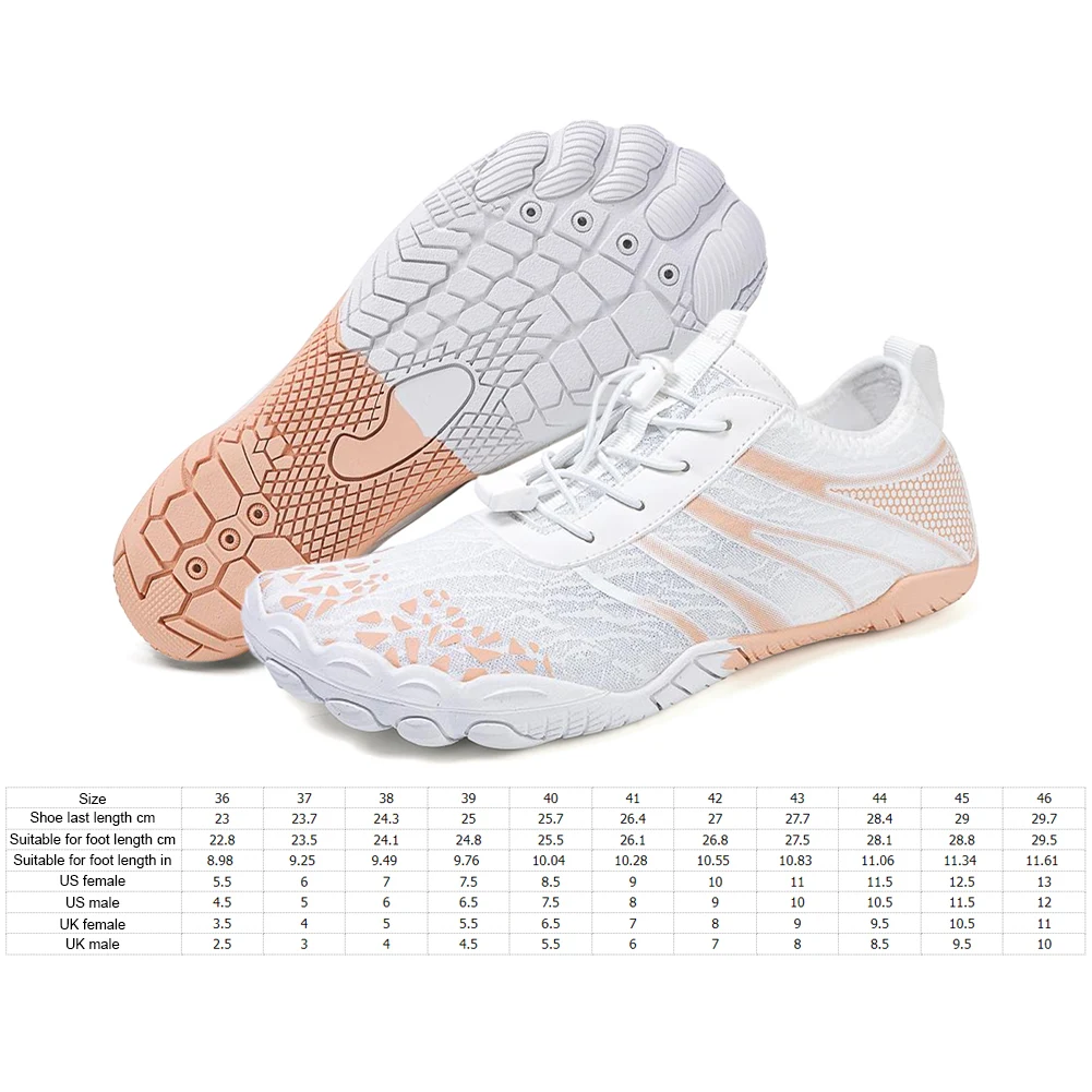 Aqua Shoes Barefoot Water Shoes Gym Sneakers Anti-Slip Quick-Dry Outdoor Beach Upstream Wading Swimming Shoes for Women Men Aqua Shoes Barefoot Water Shoes Gym Sneakers Anti-Slip Quick-Dry Outdoor Beach Upstream Wading Swimming Shoes for Women Men