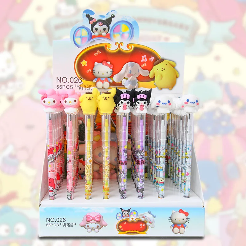 Sanrio карандаш без заточки Kuromi силиконовый наконечник для учеников начальной школы карандаш для строительных блоков Съемная многофункциональная ручка
Sanrio карандаш без заточки Kuromi силиконовый наконечник для учеников начальной школы карандаш для строительных блоков Съемная многофункциональная ручка