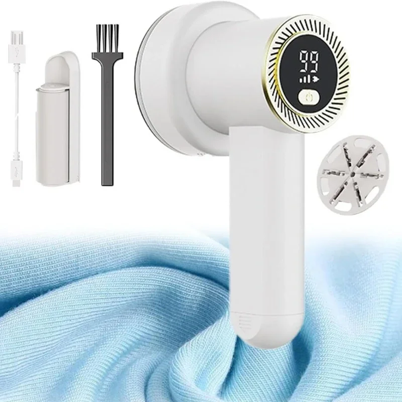Rechargeable Electric Fabric Shaver Lint Remover with LED Digital Display Sweater Couch Fabric Pill Shaver for Sweater Clothes
Rechargeable Electric Fabric Shaver Lint Remover with LED Digital Display Sweater Couch Fabric Pill Shaver for Sweater Clothes