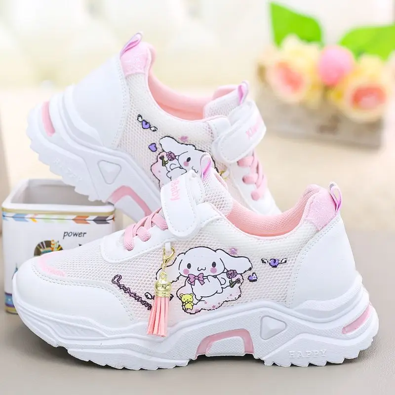 Cute Cartoon Sanrioed Cinnamoroll Summer Girls' Shoes Big Children's Mesh Breathable Mesh Sports Shoes Children's Casual Shoes
Cute Cartoon Sanrioed Cinnamoroll Summer Girls' Shoes Big Children's Mesh Breathable Mesh Sports Shoes Children's Casual Shoes