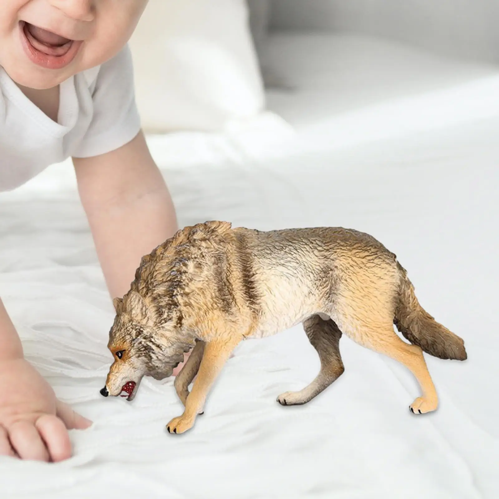 Wolf Toy Figurine Kids Children Miniature Wolf Playset Model for Party Favors Educational Toys Desktop Decor Birthday Gifts
Wolf Toy Figurine Kids Children Miniature Wolf Playset Model for Party Favors Educational Toys Desktop Decor Birthday Gifts