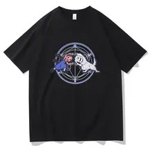 

Fullmetal Alchemist Tshirt Fullmetal Ha DBZ Fusion Style T-shirt Plus Size Men T Shirts Man Cotton Tee Awesome Tops Short Sleeve