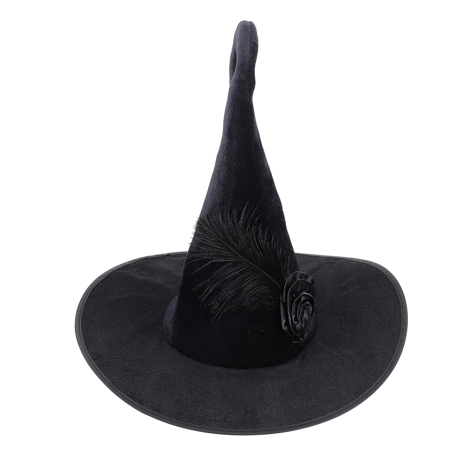 Costume Hats Halloween Pointed Witch Hat Corner Witch Hat Black Witches Hat Rose Witch Hat Costume Women Girls
Costume Hats Halloween Pointed Witch Hat Corner Witch Hat Black Witches Hat Rose Witch Hat Costume Women Girls