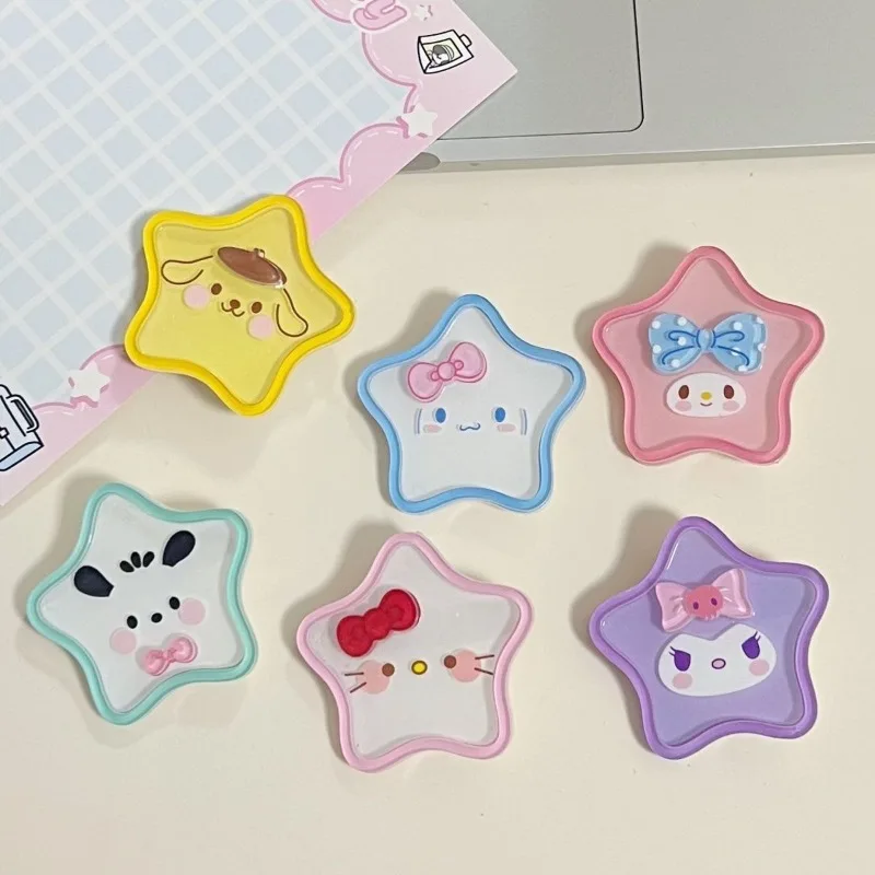 Sanrio Hello Kitty Pochacco New Five-pointed Star Cartoon Hairpin Sweet Girl Heart Hair Accessories Japanese All-match Headwear
Sanrio Hello Kitty Pochacco New Five-pointed Star Cartoon Hairpin Sweet Girl Heart Hair Accessories Japanese All-match Headwear