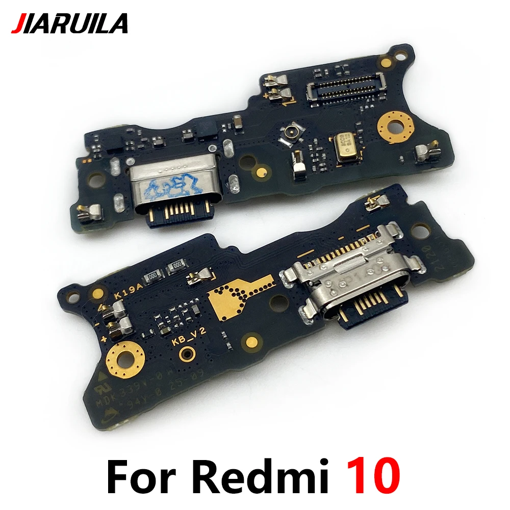 

10 Pcs For Redmi 10 Prime USB Charging Charger Dock Port Connector Flex Cable For Xiaomi Poco M4 Pro 5G Replacement Parts